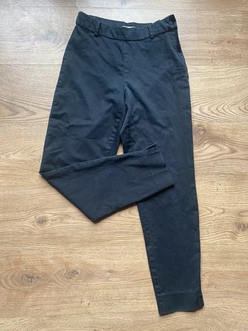 Pantalon droit noir confortable h&m