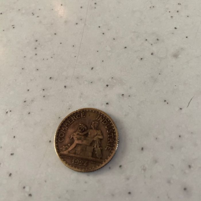 Ancienne pièce 1 franc 1924 - photo numéro 2
