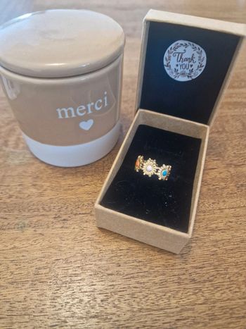 Bague acier inoxydable ajustable