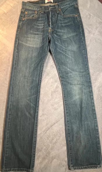 Jean Levi's 501 Homme – Coupe Droite – Intemporel – Bleu Foncé