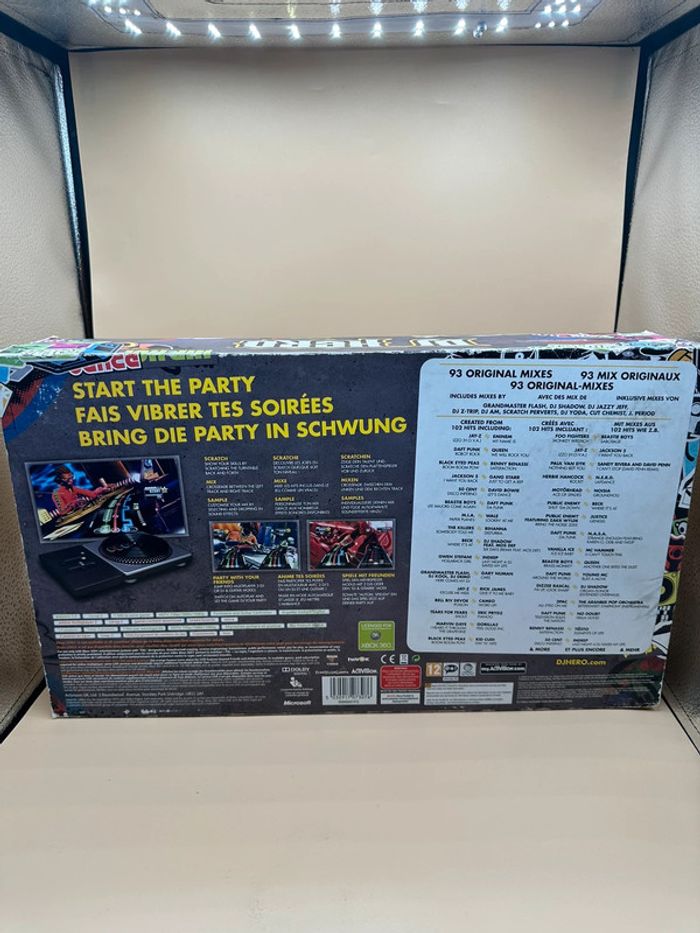 Dj Hero + Platine Dj Hero Xbox 360 - photo numéro 2