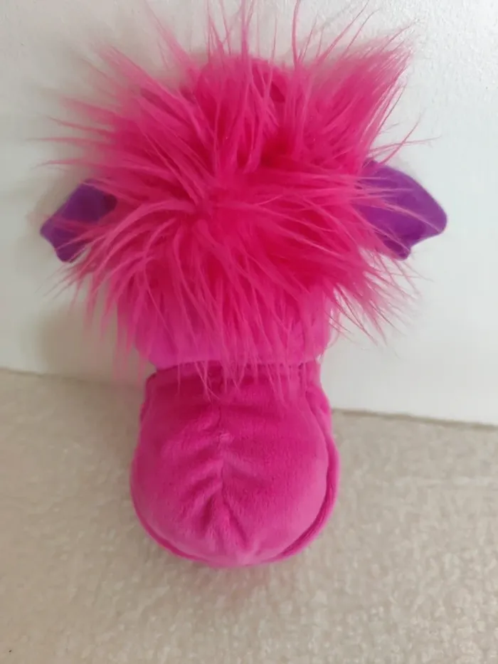 Peluche popples rose - photo numéro 3