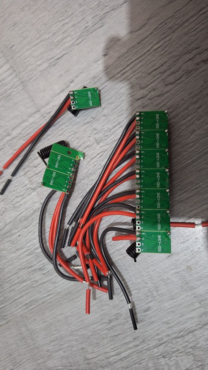 10 modules émetteur sans fil RF433Mhz pour télécommande neufz - photo numéro 2