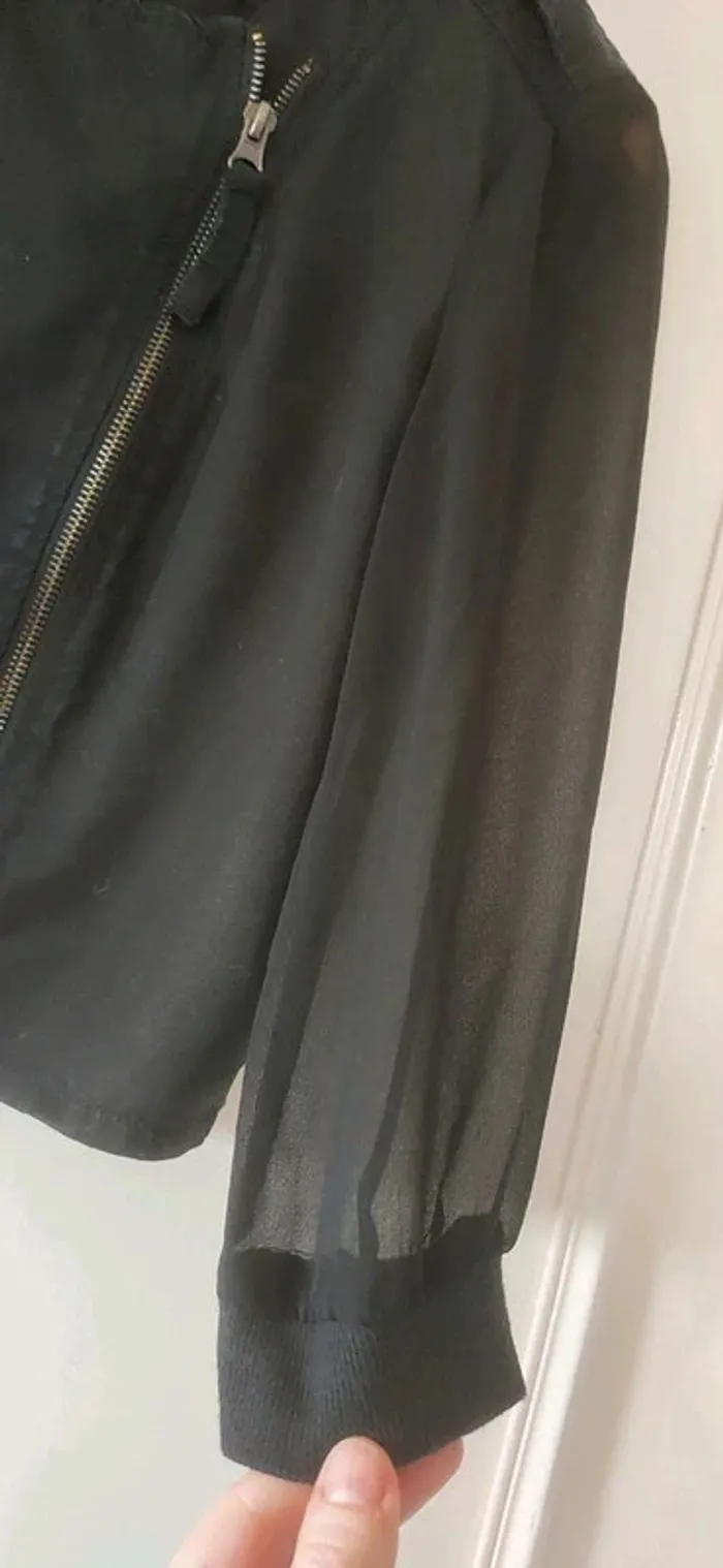 Petit top style perfecto leger - photo numéro 7