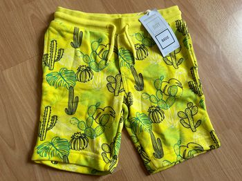 Beau short jaune Orchestra T. 5 ans/110 cm garçon neuf avec étiquette