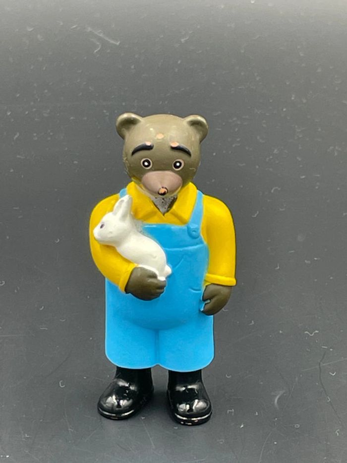 Figurine petit ours brun Bayard presse 7 cm
