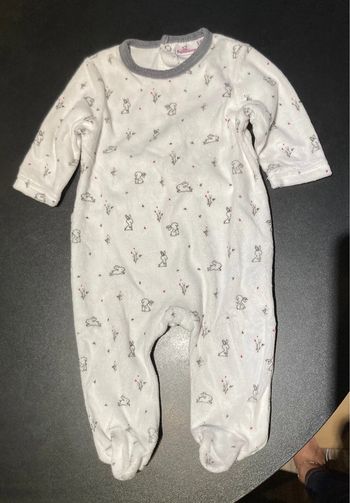 Lot 2 pyjamas hiver fille 6 mois