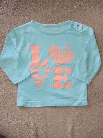 T-shirt fille 9 mois Kitchoun