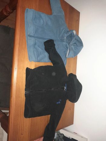 2gilets avec capuche 18 et 24mois Gémo