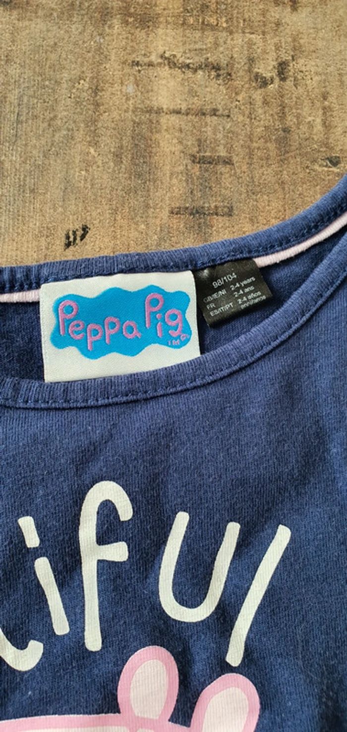 T-shirt pepa pig 2 4 ans en très bon état - photo numéro 3