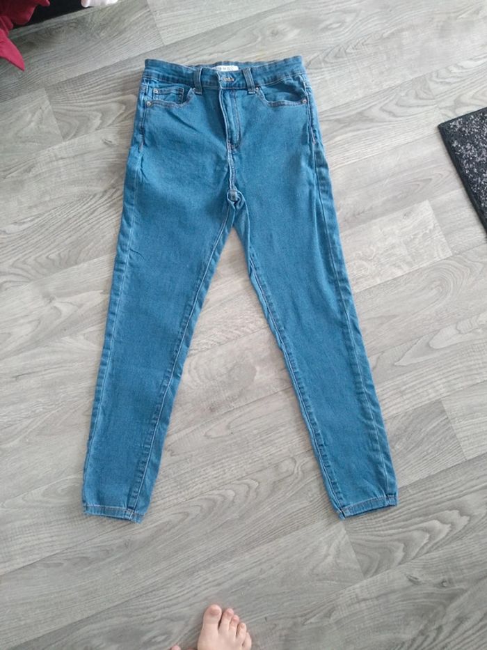 Jeans femme bleu taille 40 - photo numéro 2