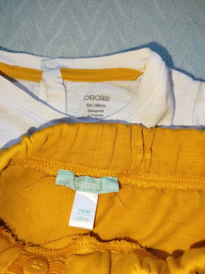 Ensemble jaune singes - photo numéro 2