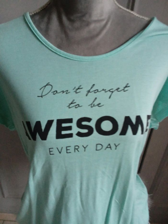 Tee shirt manche courte Taille 44 - photo numéro 3