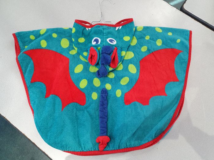 Peignoir Cape de bain dinosaure 0 - 24 mois - photo numéro 2