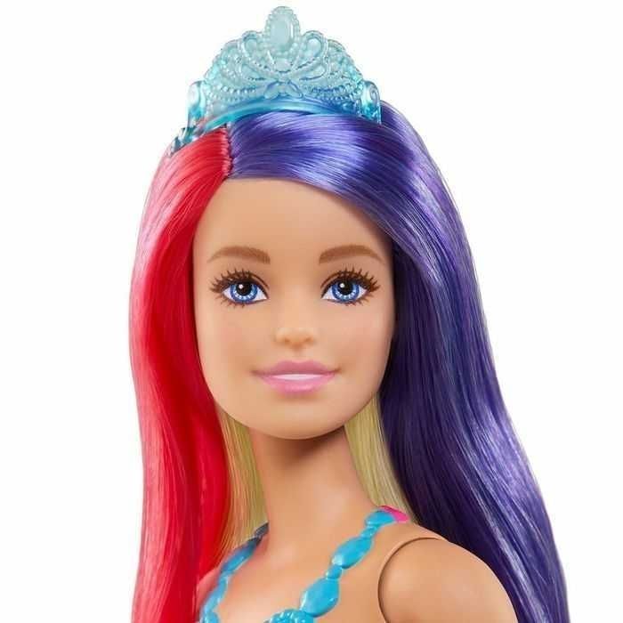 Barbie Poupée Royal Dreamtopia Avec Cheveux Bicolores - photo numéro 5