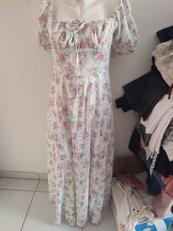 #kytieXSfemme. Robe longue ouverte taille XS