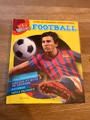 Livre 123 Top Doc Le livre des classements drôlement savants ! Football