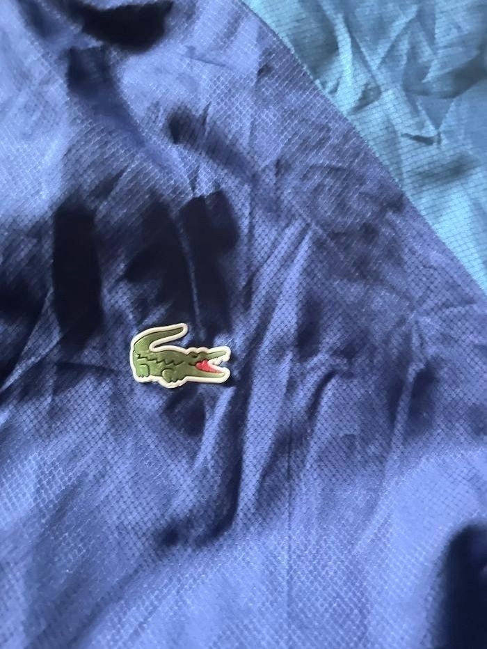 veste de survêtement homme taille M bleu azur parfait etat - photo numéro 3