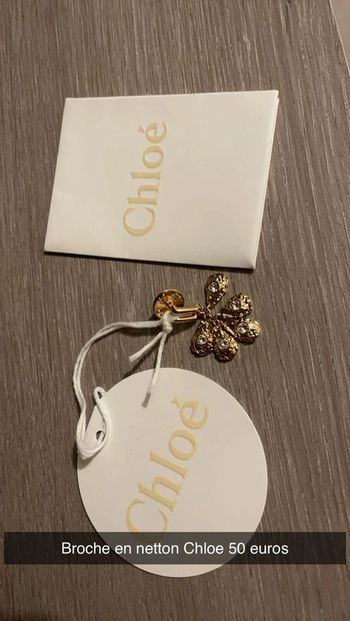 Broche en netton Chloe