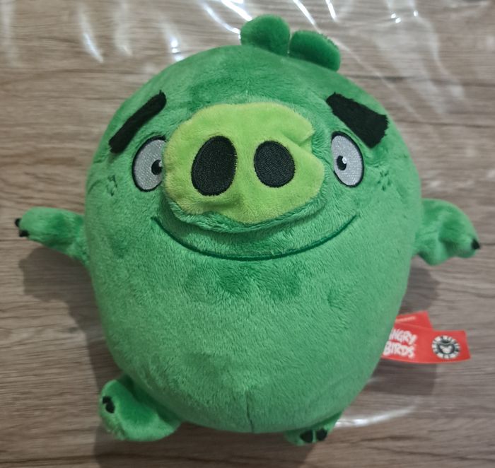 Peluche Angry Birds Green Pig cochon vert