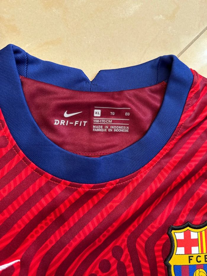 Maillot de foot Nike équipe FC Barcelone taille 13/15 ans authentique neuf - photo numéro 3