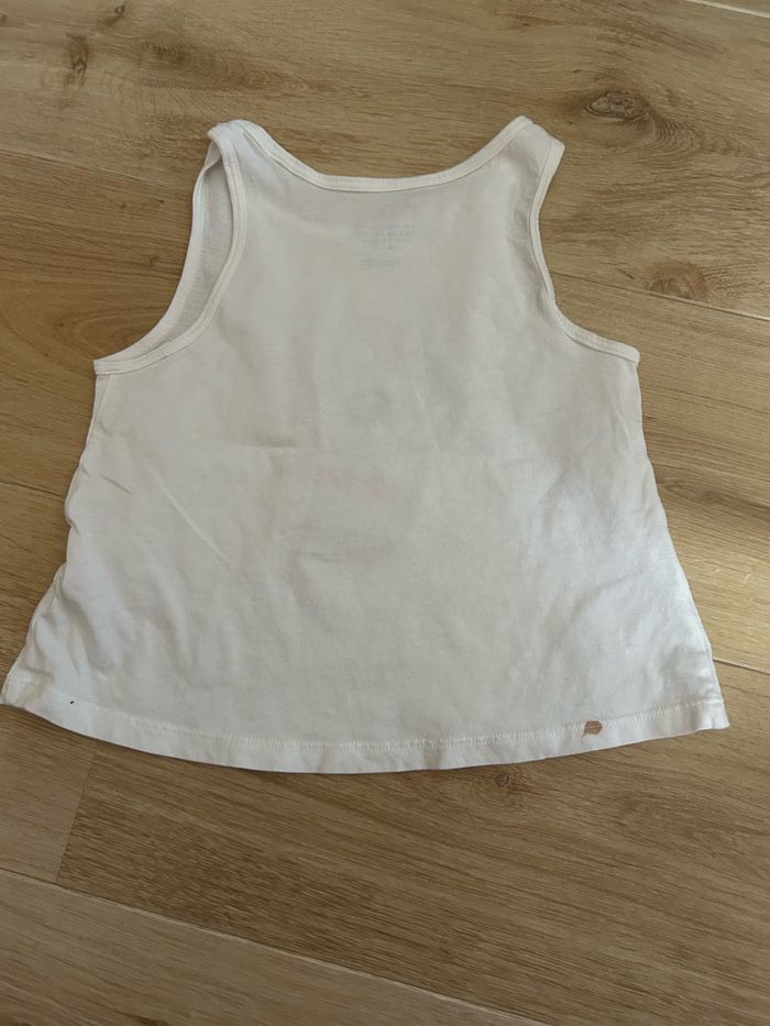 Débardeur fille blanc - photo numéro 2