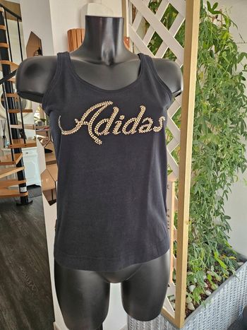Adidas débardeur noir taille S