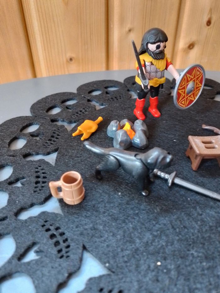 Playmobil guerrier barbare avec chien ref 4769 - photo numéro 5