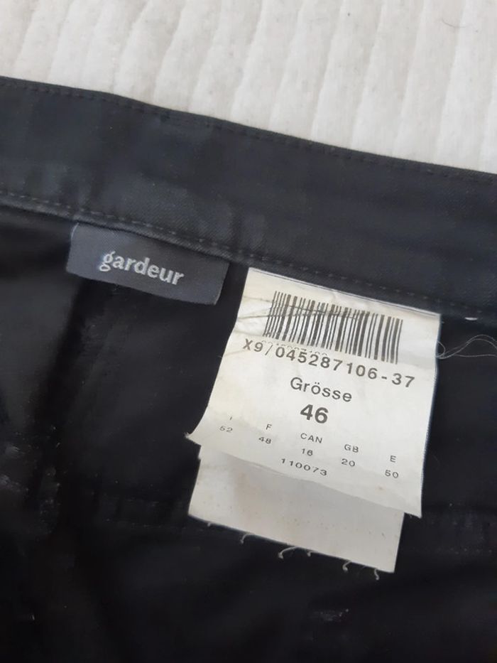 Pantalon super slim line noir Gardeur T48 - photo numéro 8