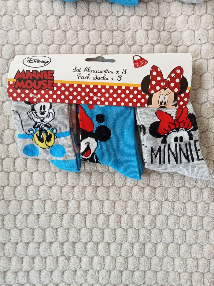 3 paires de chaussettes 27/30