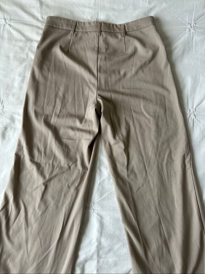 Pantalon tailleur beige - photo numéro 4