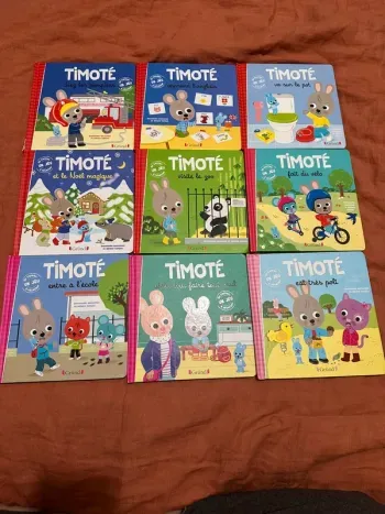 📚 Lot de 9 livres Timoté (dont 1 offert)