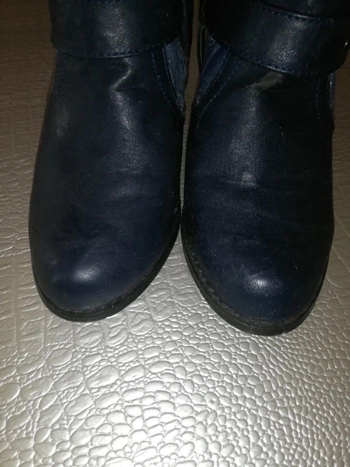 Boots bleu nuit - photo numéro 6