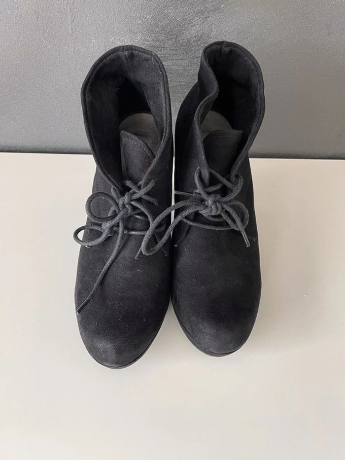 Bottine noir femme - photo numéro 8