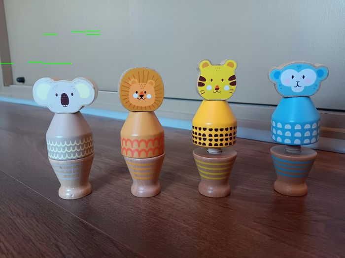 Jouet a visser en bois - cultura - Animaux - photo numéro 2