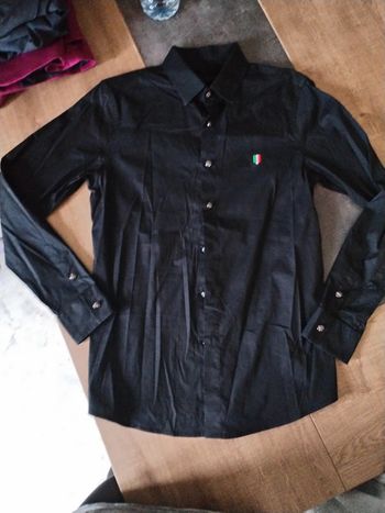 Chemise noir S (c)