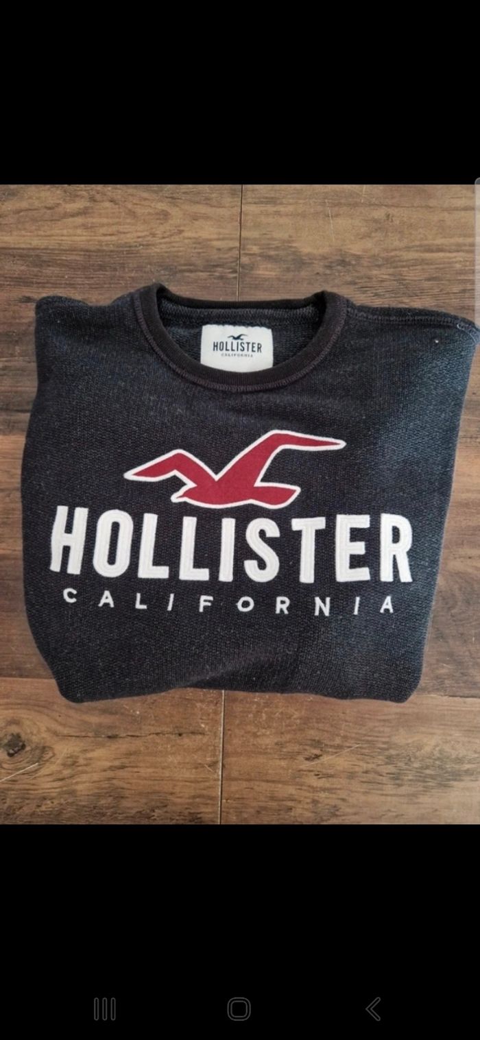 Pull hollister noir S