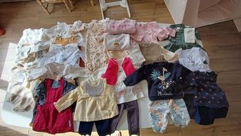Lot vêtements bébé 1-3-6 mois NEUF marques Sergent Major Petit Béguin etc
