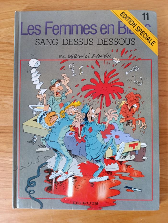 BD les femmes en blanc "sang dessus dessous