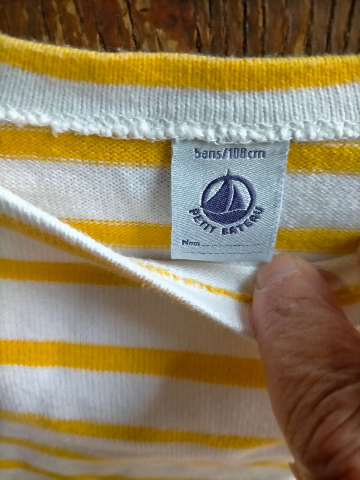 Jolie marinière Petit bateau 5 ans - photo numéro 2