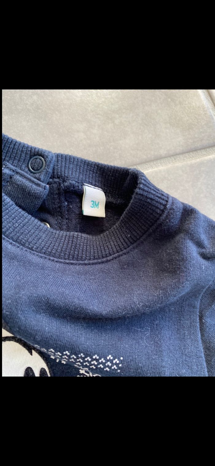 Pull Noël Mickey 3 mois - photo numéro 8