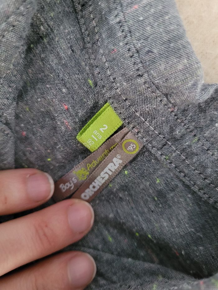 Chemise manches longues orchestra 2 ans 92 cm - photo numéro 4