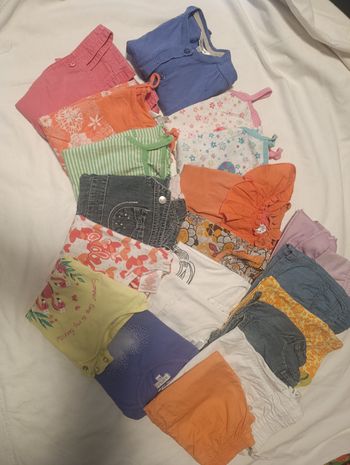 Lot vêtements fille