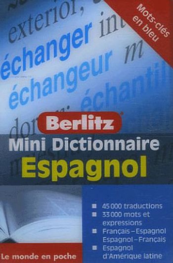 Mini Dictionnaire Espagnol - Français-Espagnol, Espagnol-Français