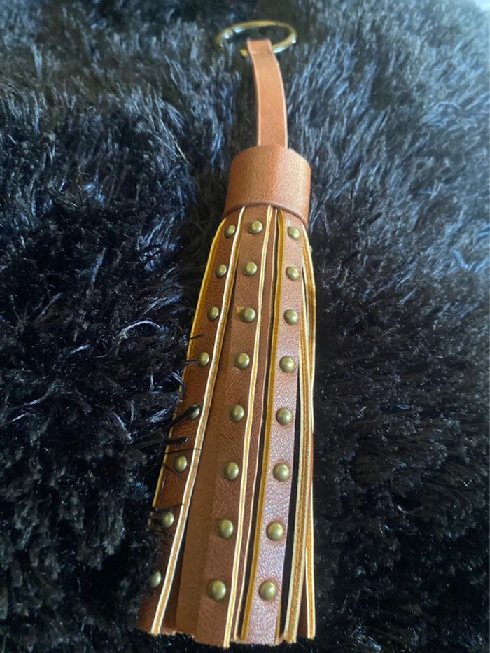 porte-clefs Pampille clouté - photo numéro 2