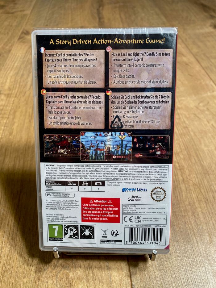 Saga of sins - Switch - jeu neuf sous blister - photo numéro 2