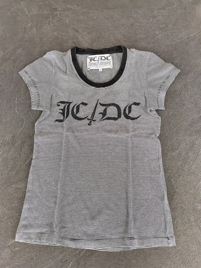 Tee-shirt à rayures JC de Castelbajac Taille S Excellent état - photo numéro 2