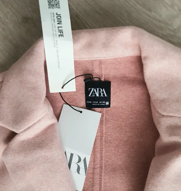 Manteau rose Zara taille M - neuf - photo numéro 12