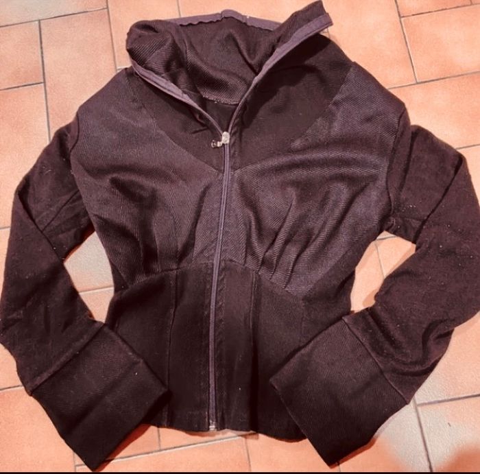 Veste couleur marron taille s - photo numéro 3