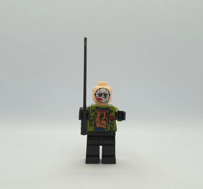 😱 Figurine Film d'Horreur Vendredi 13 - Jason Voorhees - (Style Lego) 😱 - photo numéro 5
